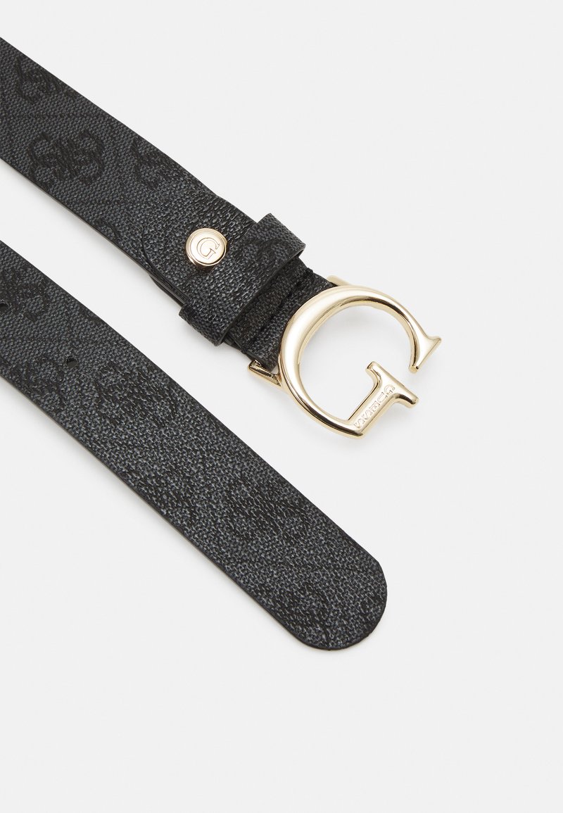 Noelle Ceinture Guess Noir Femme Guess NOELLE LOGO Ceinture Coal