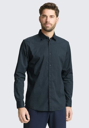 MIT MUSTER - Hemd - navy diamond design