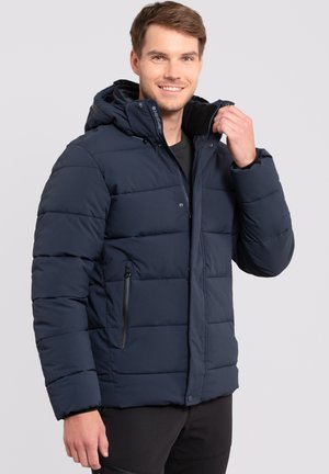BIXBY - Winter jacket - dunkel blau