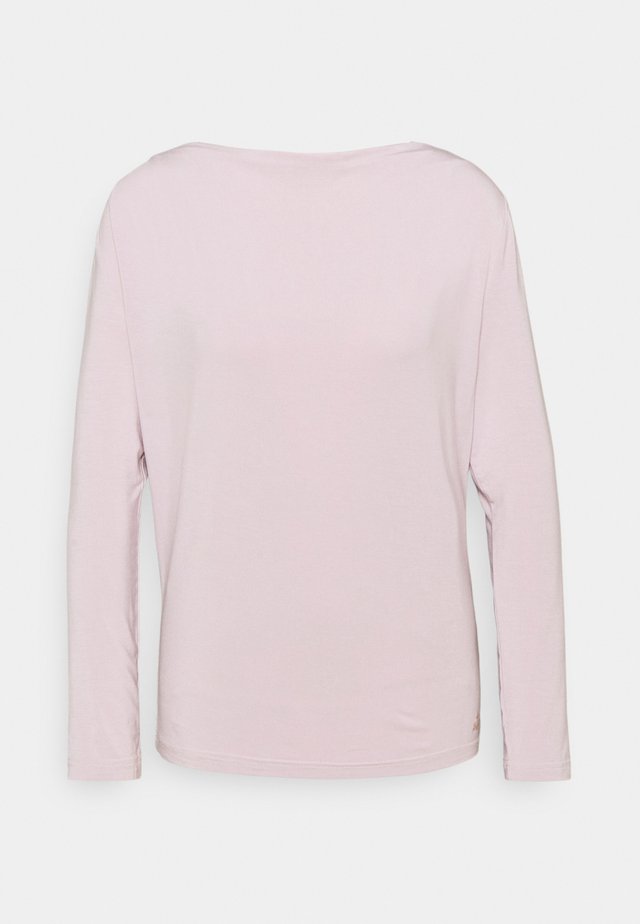 Langærmede T-shirts - rose