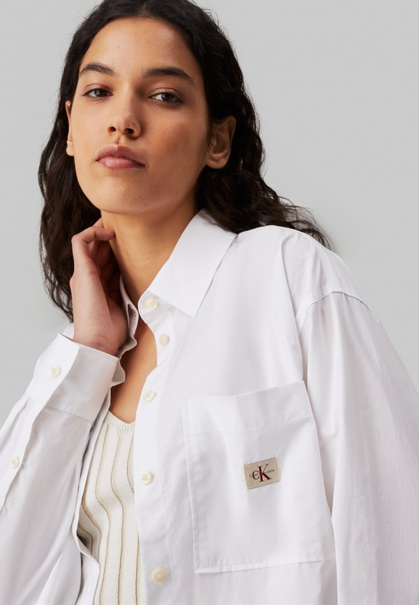 LABEL RELAXED SHIRT - Button-down blouse4