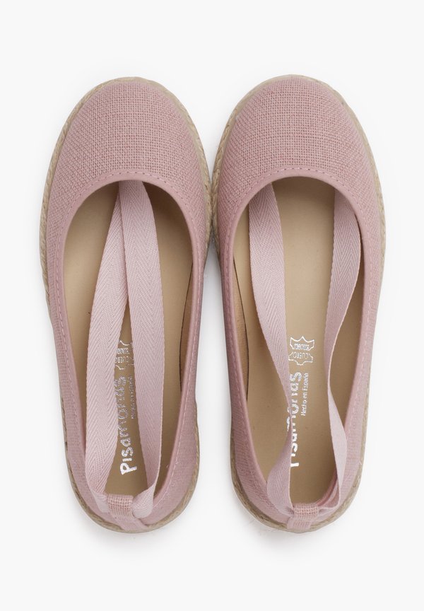 CON CINTAS – Riemchenballerina – rosa palo