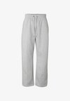 FLUFFY PINTUCK - Pantalon de survêtement - heathergrey