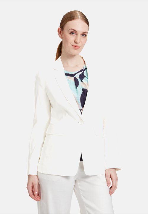 Comma Blazer Casual Donna In Denim Con Bottoni In Metallo - Giacca Con Colletto A Camicia