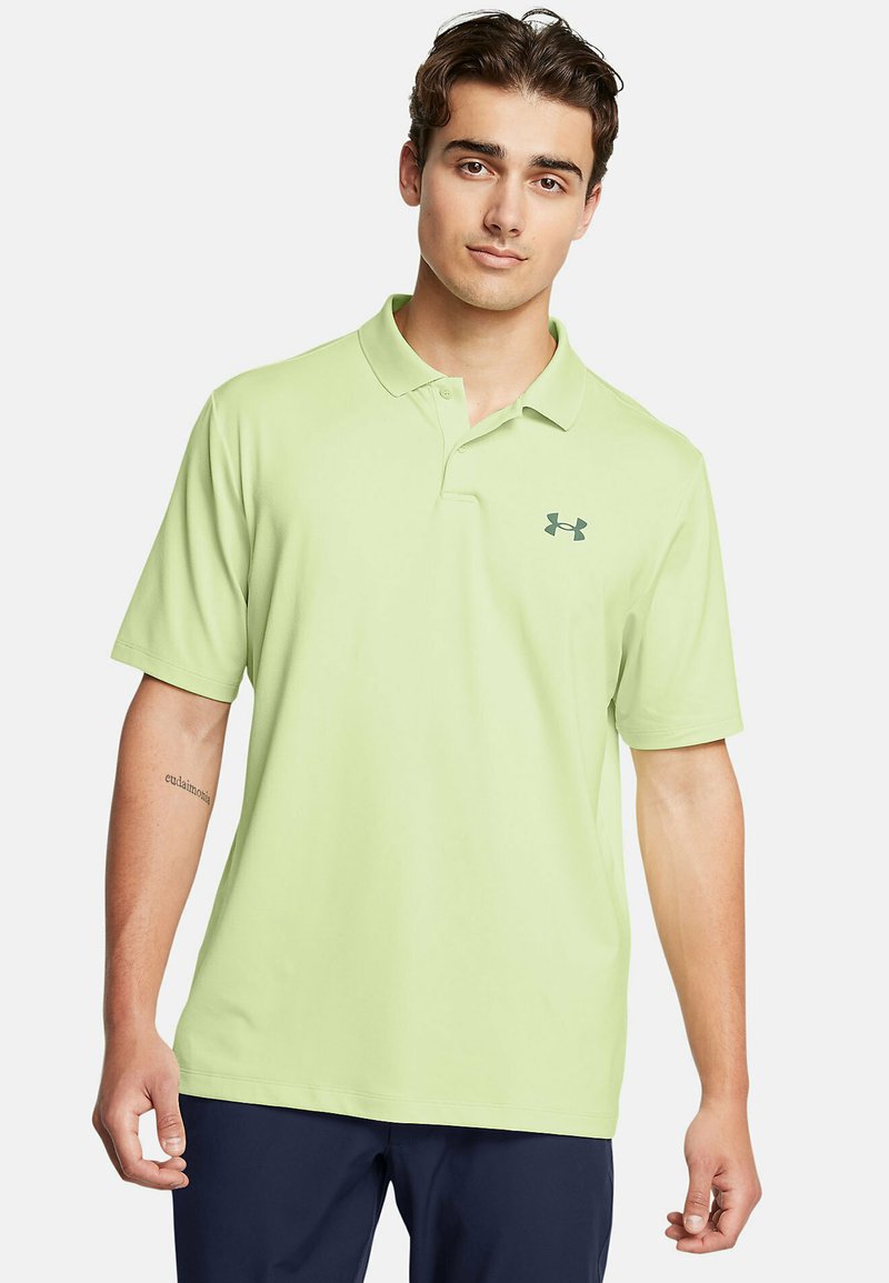 Under Armour SHORT-SLEEVE PERFORMANCE 3.0  - Poloshirt - retro green