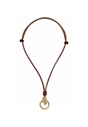 EDELSTAHL - Halskette - braun