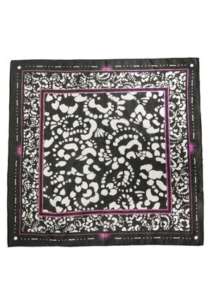 GEMUSTERTES BANDANA - Sciarpa - schwarz
