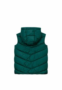 MINOTI HOODED PUFFER GILET - Bodywarmer - green
