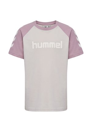 Hummel, HUMMEL UNISEX - T-Shirt print - sea fog