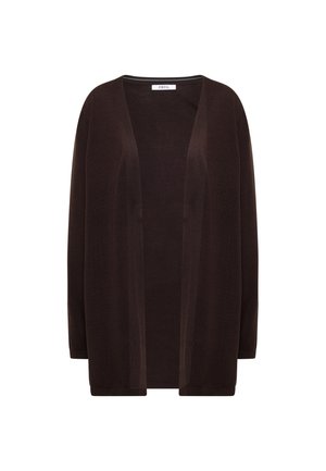 Cecil, OFFENER CARDIGAN IN LANGER PASSFORM - Strickjacke - truffle brown