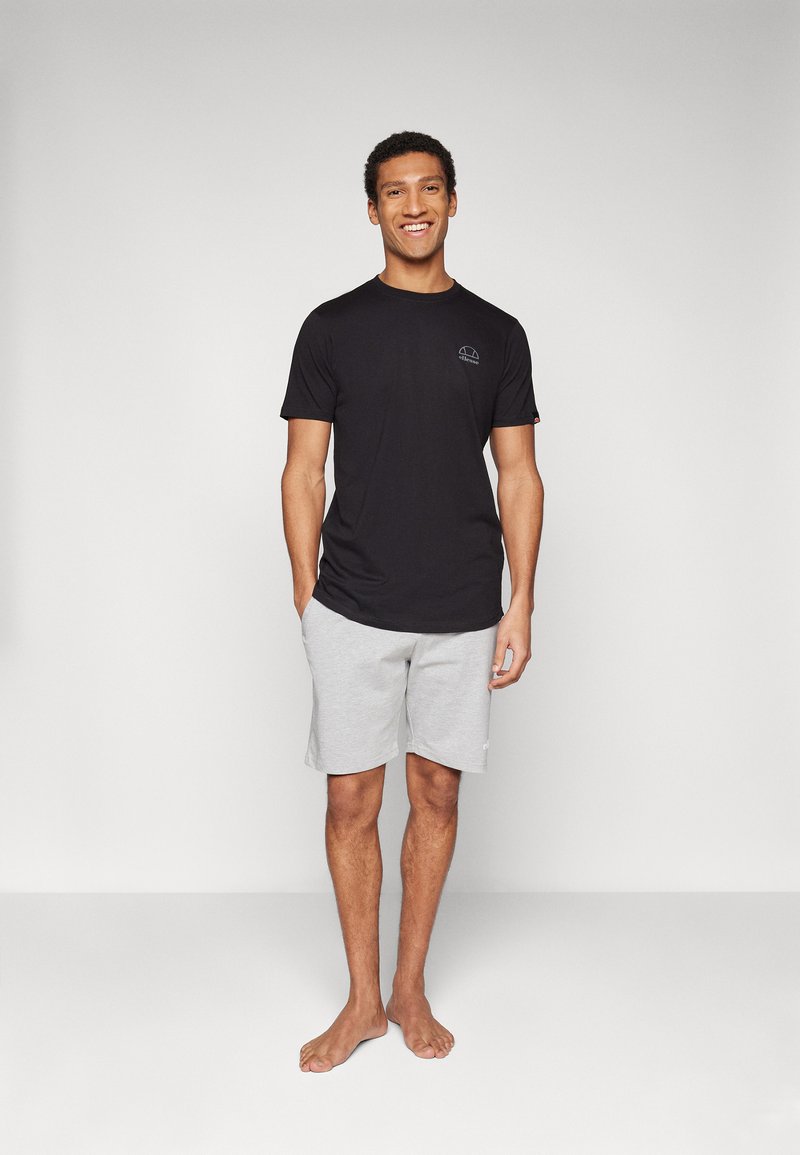 Ellesse VEZUVI 3 PACK - Apatiniai marškiniai - black