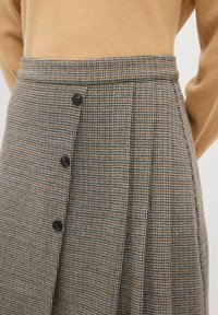 Áčková sukně - plaid brown