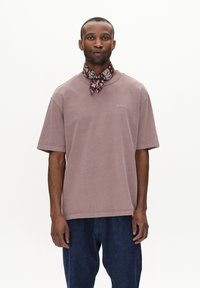 Gabba NIGEL WIX BOXY HOUR SS - Základné tričko - mauve