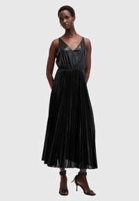 AllSaints SPARK 2-IN-1 - Vestito lungo - black