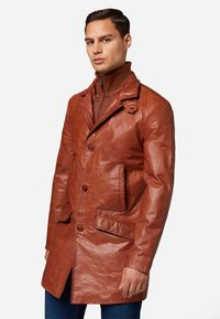 Unselected, cognac braun