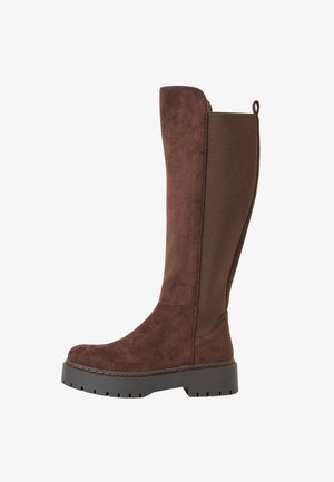 Koroshi Plateaulaarzen - marron brown
