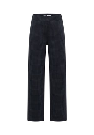 Cecil, HIGH WAIST WIDE LEG HOSE IM LOOSE FIT - Bukser - urban dark blue