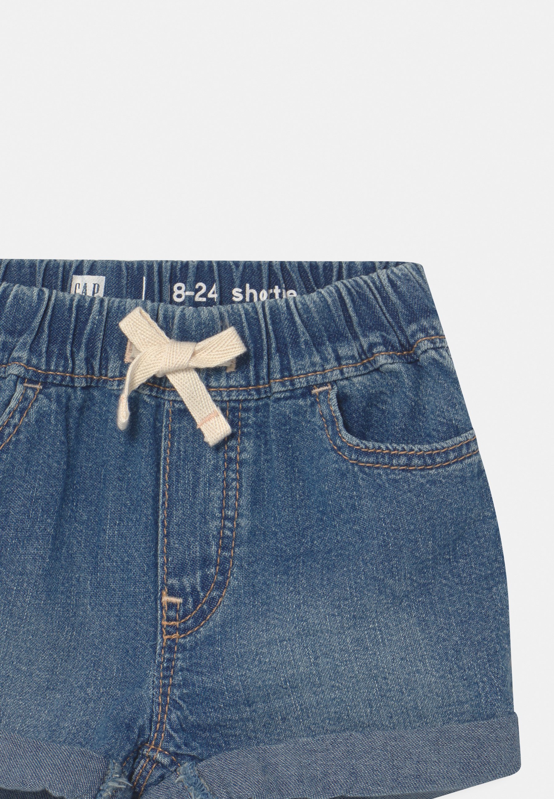 GAP TODDLER GIRL - Denim shorts - dark 