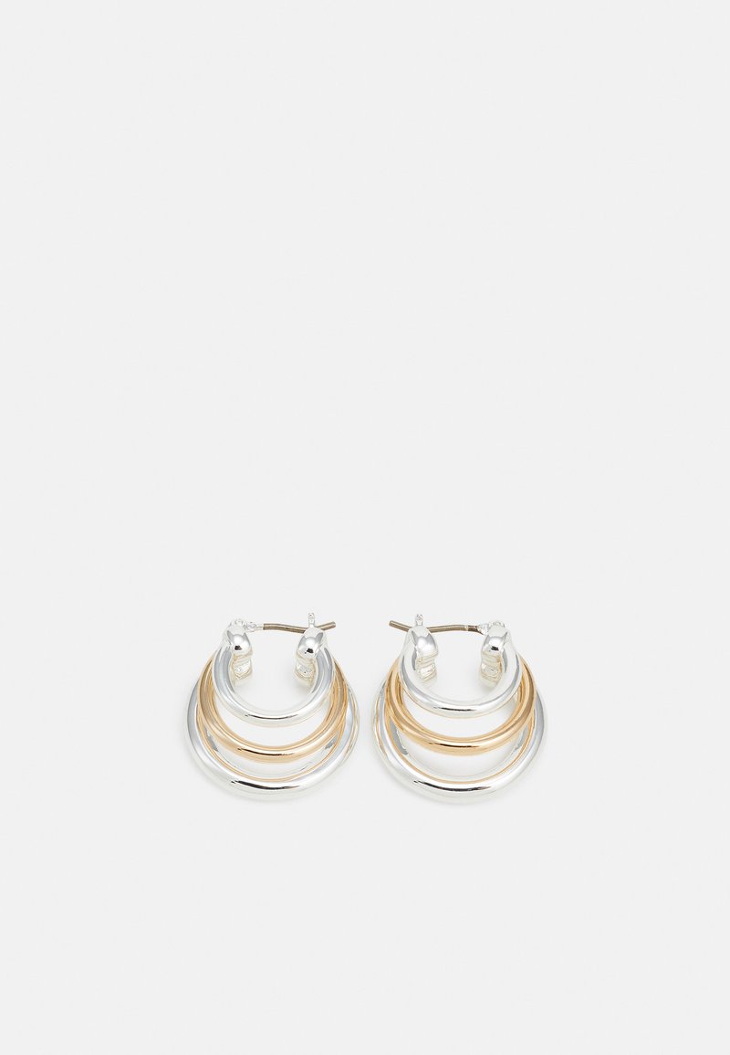 DKNY 3 ROW HOOP UNISEX Oorbellen two/zilverkleurig Zalando.nl