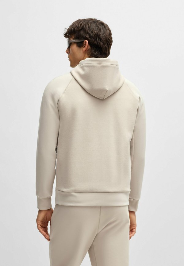 SAGGY - Zip-up sweatshirt - open beige four3