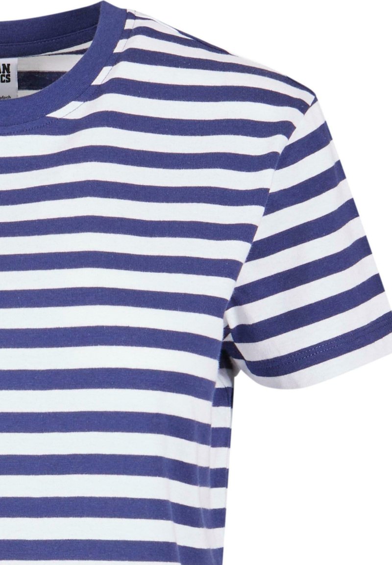 Urban Classics REGULAR STRIPED TEE T-shirt con stampa white