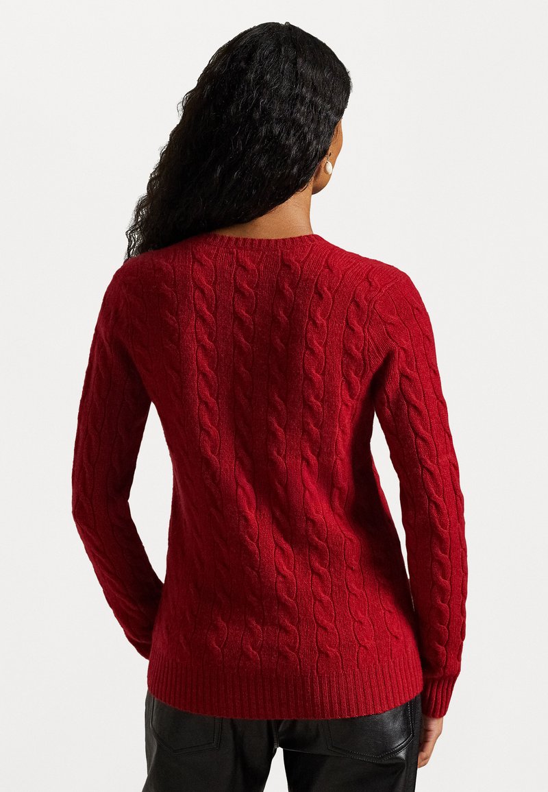 Polo Ralph Lauren CABLE-KNIT WOOL-CASHMERE V-NECK JUMPER Jumper