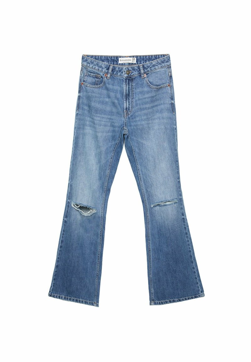 Stradivarius Bootcut jeans koningsblauw Stradivarius Bootcut jeans koningsblauw