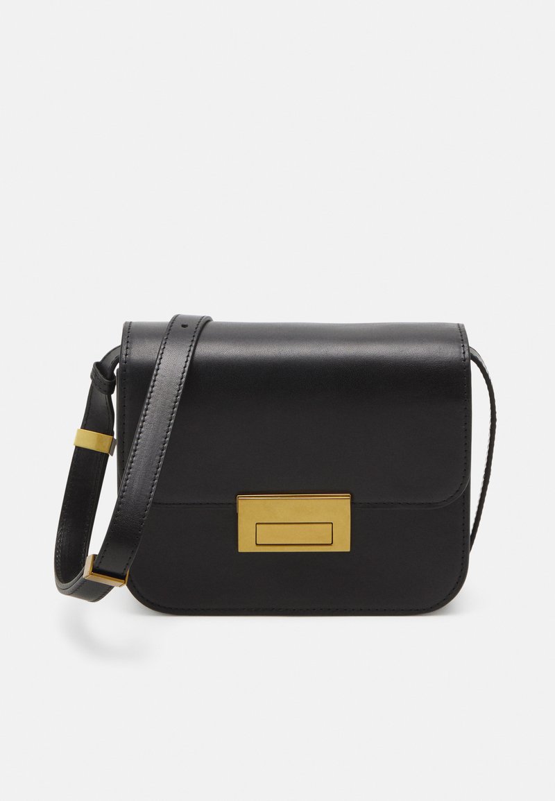 Loeffler Randall DESI FLAP CROSSBODY - Across body bag - black - Zalando.ie