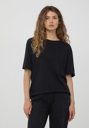 Terranova TINTA UNITA - T-shirt basic - nero