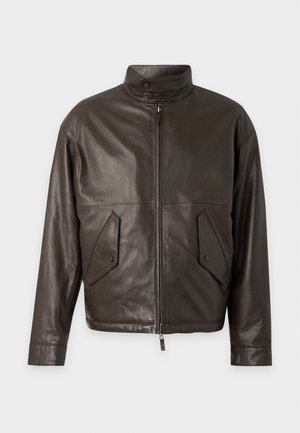 Emporio Armani, BLOUSON JACKET - Veste en cuir - demitasse