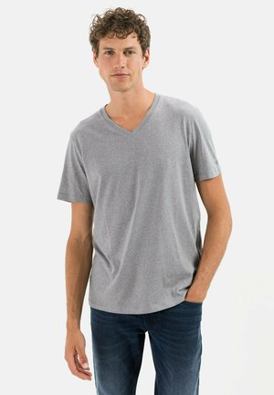 camel active KURZARM  - T-shirt basic - stone grey