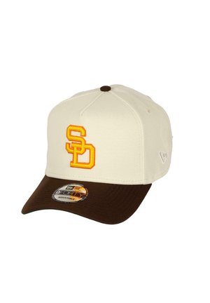 New Era, SAN DIEGO PADRES MLB SAN DIEGO STADIUM SIDEPATCH COOPERSTOWN CHROME 9FORTY A-FRAME SNAPBACK  - Cap - weiss