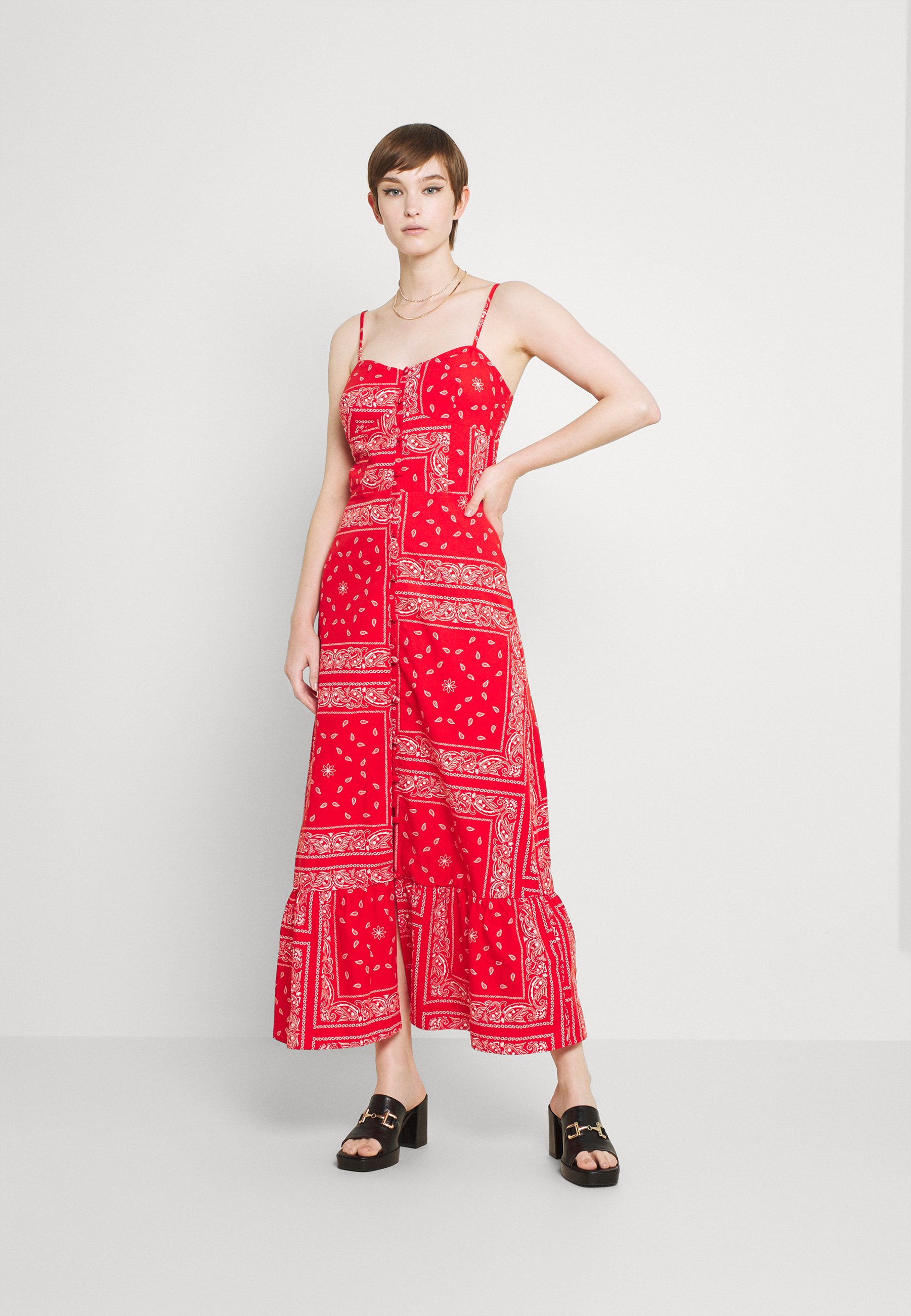 Never Fully Dressed RED BANDANA DRESS 