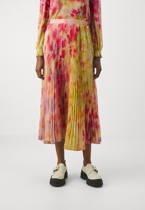 SKIRT - Pliceret nederdel /Nederdele med folder - multicolor