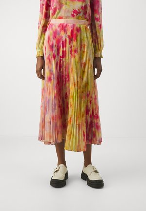 SKIRT - Fustă plisată - multicolor