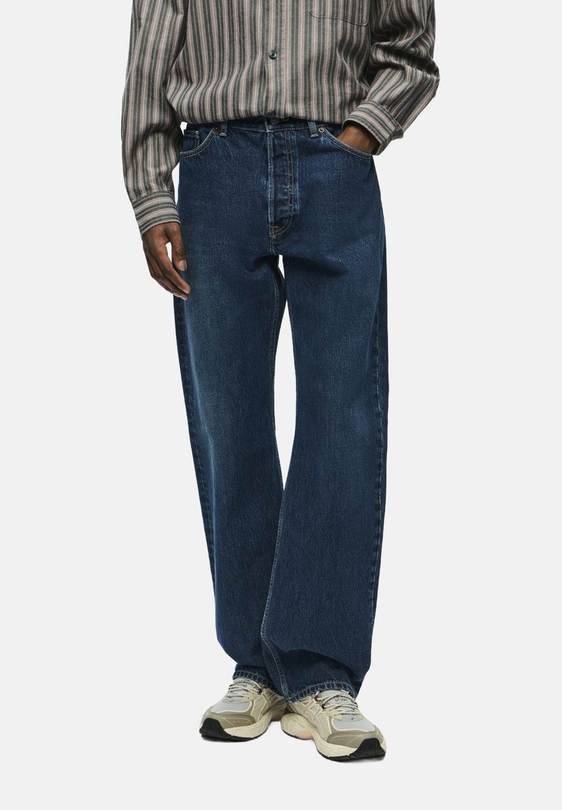 WOOD WOOD WW TYPE 2 DENIM STRAIGHT LEG - Straight leg jeans - dark ocean