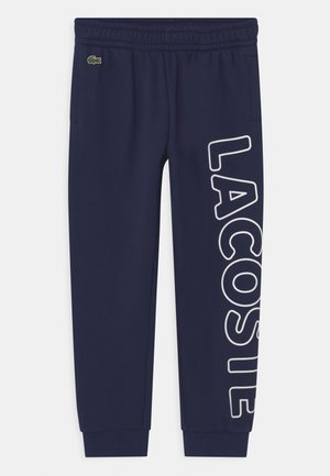 TRACK TROUSERS LOGO - Pantaloni sportivi - bleu marine