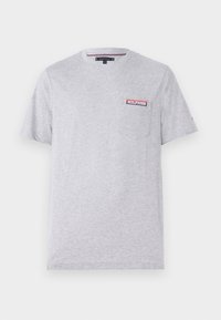 AMERICANA MONOTYPE POCKET TEE - T-shirts - light grey heather