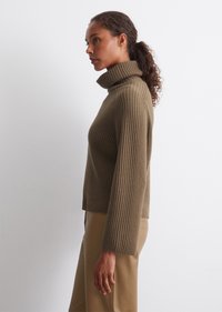Marc O'Polo TURTLE NECK - Strickpullover - melted nougat