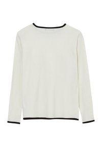 Calliope GIROCOLLO PROFILI CONTRASTO  - Maglione - bianco