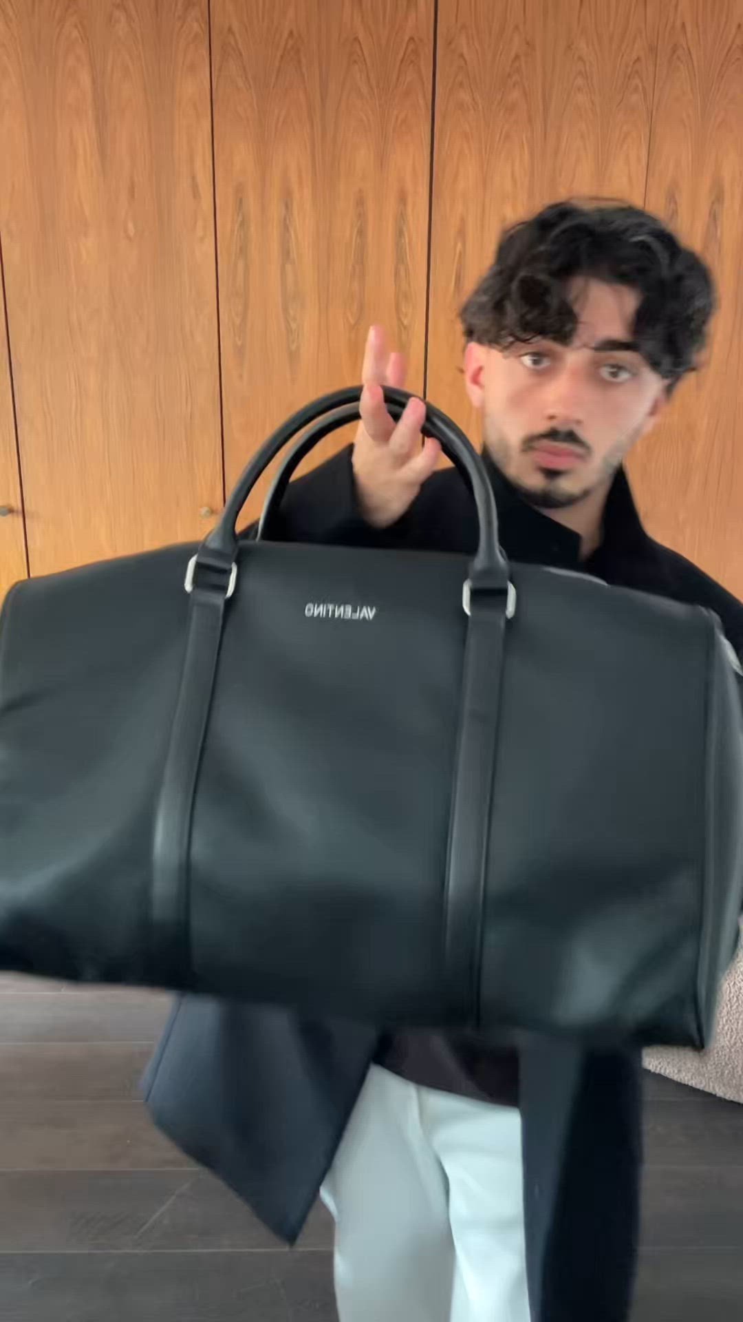 Valentino Bags BRONN - Weekend bag - black - Zalando.co.uk