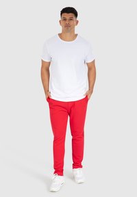 Smilodox JOGGING - DAVID - Jogginghose - rot