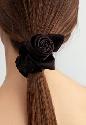 SCRUNCHIE ROSIE - Hair styling accessory - chocolate