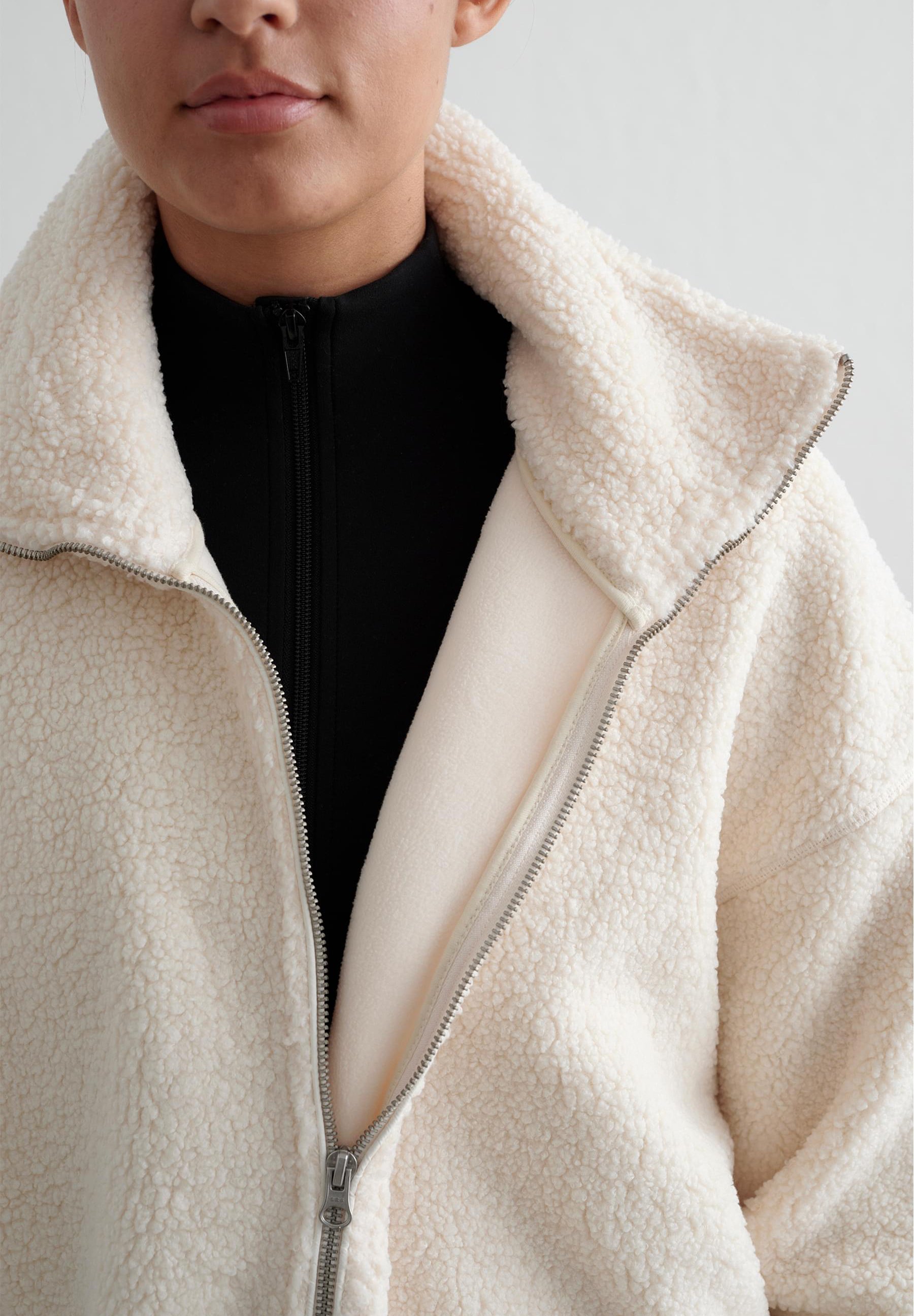 aim'n® Fleece jacket - almond white/off-white - Zalando.ie