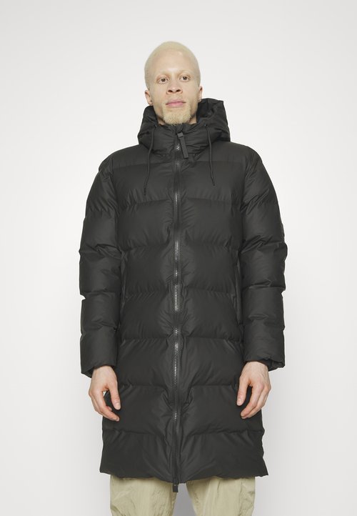 Flaneur Signature Puffer Jacket Zwart
