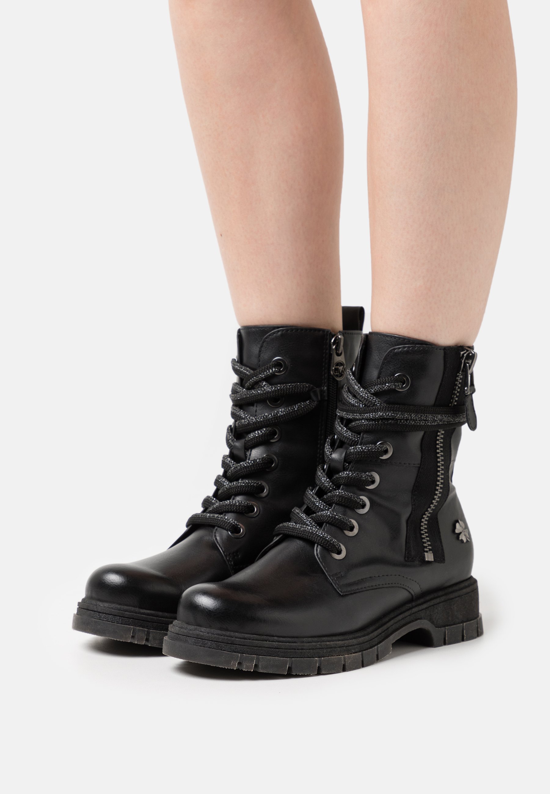 Marco Tozzi Stiefeletten Schwarz Glitzer Marco Tozzi Stiefel Damen - Main Image