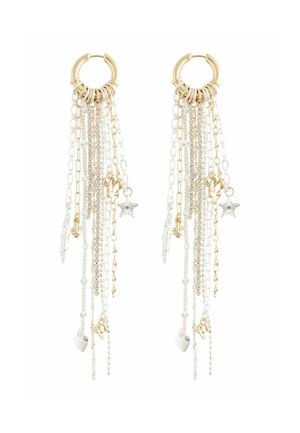 Earrings - silver tone gold tone