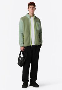 The North Face M YUMIORI FULL ZIP - Fleecejakke - bark mist slate moss fi