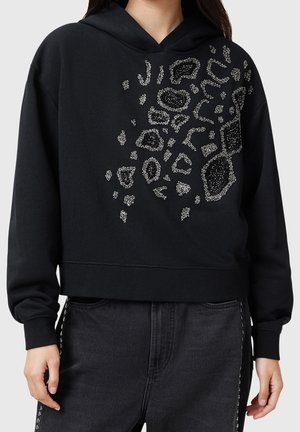AllSaints, Sweat à capuche - black