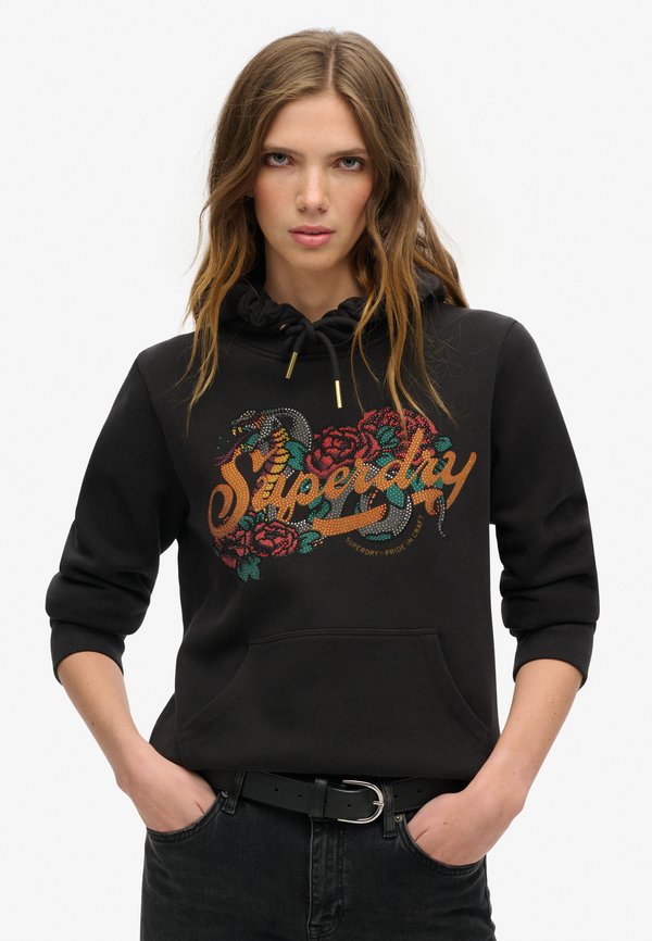 TATTOO SCRIPT GRAPHIC - Kapuzenpullover
